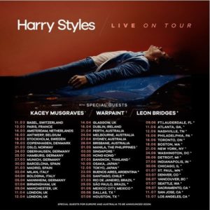 Harry Styles Expands World Tour Dates to 2018 Including a Stop at the Forum on July 13, 2018
