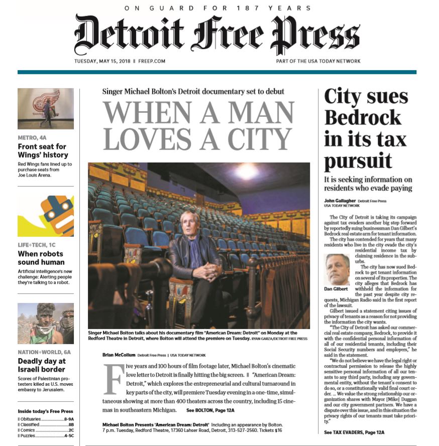 Detroit Free Press hits Donald Trump with front-page 