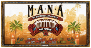MANÁ Adds Two New Shows to Forum Residency July 15 & 16