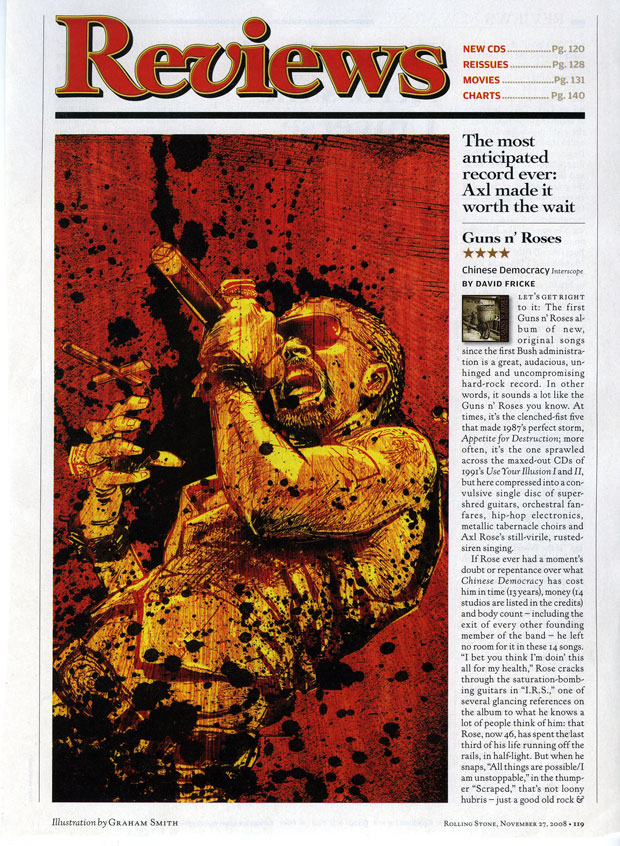 Guns n Roses Rolling Stone Page 1